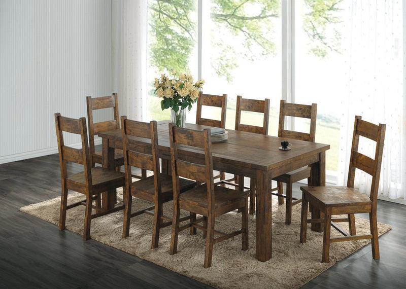 Coleman Rustic Golden Brown Dining Chair - Austin's Furniture Depot (Austin,TX)