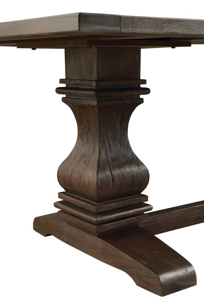 Parkins Traditional Rustic Espresso Dining Table - Austin's Furniture Depot (Austin,TX)