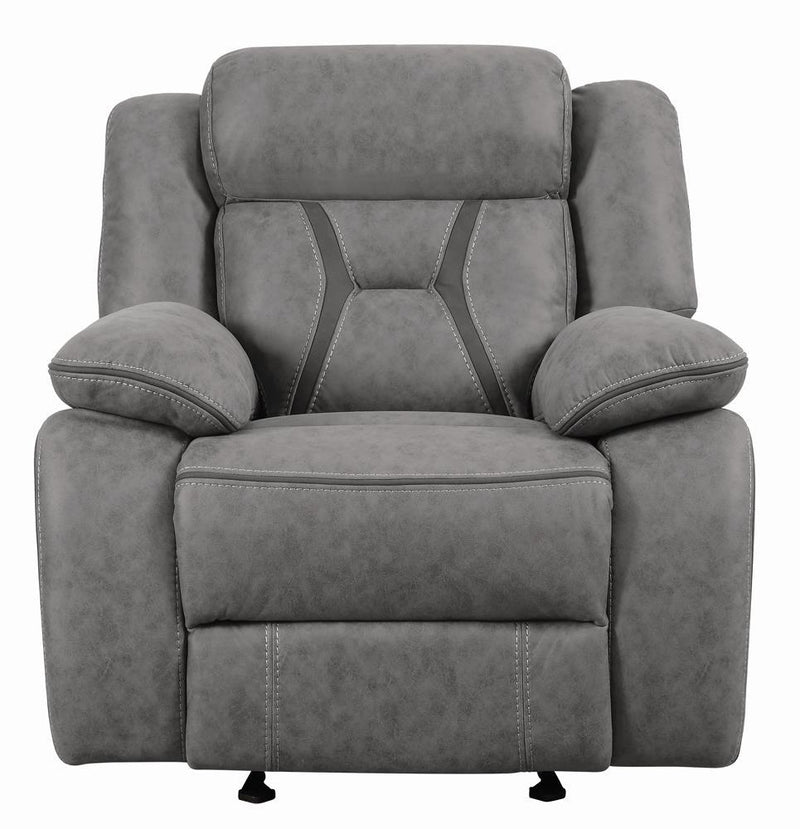 Houston Casual Stone Glider Recliner - Austin's Furniture Depot (Austin,TX)