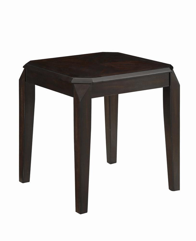 Transitional Walnut End Table - Austin's Furniture Depot (Austin,TX)