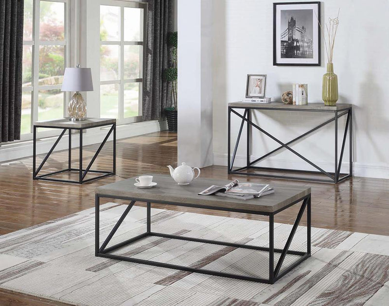 Industrial Sonoma Grey Coffee Table - Austin's Furniture Depot (Austin,TX)