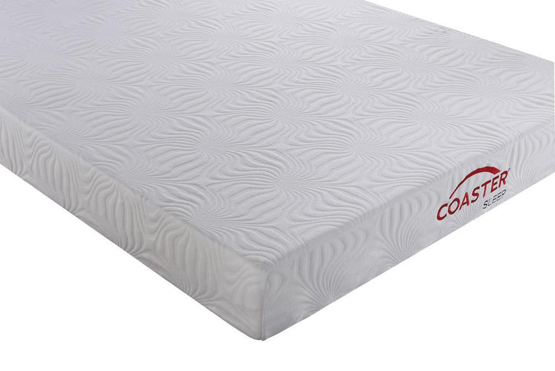 Keegan White 8 Inch Queen Memory Foam Mattress - Austin's Furniture Depot (Austin,TX)