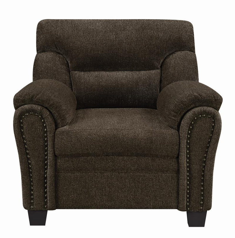 Clementine Casual Brown Chair - Austin's Furniture Depot (Austin,TX)