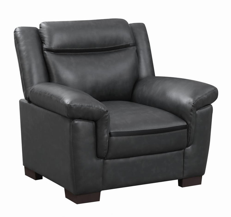 Arabella Contemporary Grey Chair - Austin's Furniture Depot (Austin,TX)