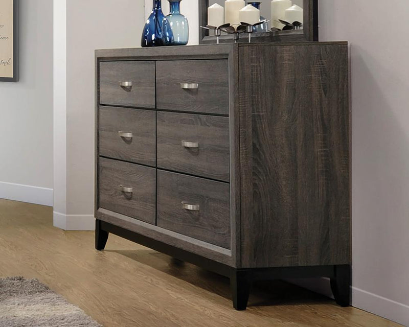 Watson Rustic Grey Oak Dresser - Austin's Furniture Depot (Austin,TX)