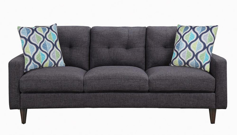 Watsonville Retro Grey Sofa - Austin's Furniture Depot (Austin,TX)