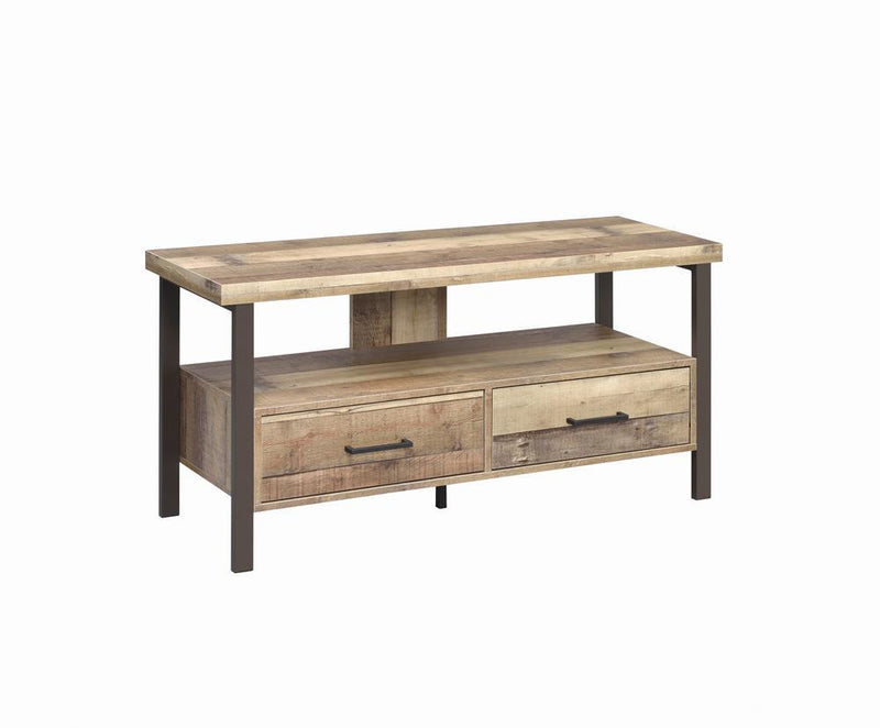 Rustic Weathered Pine 48" TV Console - Austin's Furniture Depot (Austin,TX)