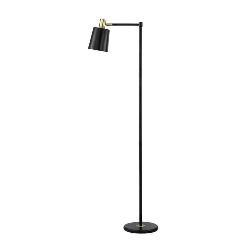 Retro Black and Gold Floor Lamp - Austin's Furniture Depot (Austin,TX)