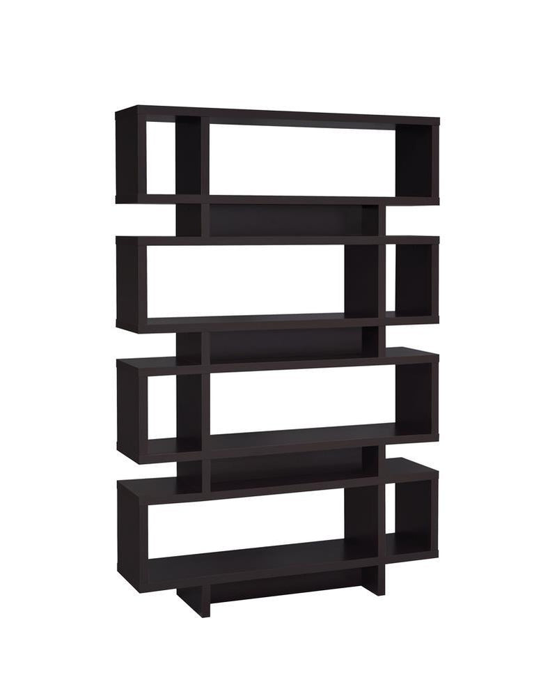 G800307 Contemporary Cappuccino Bookcase - Austin's Furniture Depot (Austin,TX)