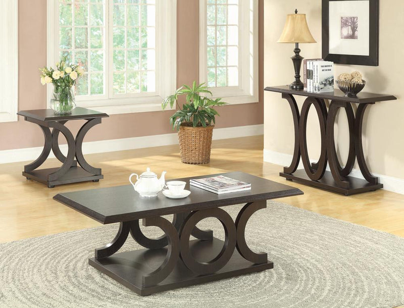 G703148 Casual Cappuccino Coffee Table - Austin's Furniture Depot (Austin,TX)