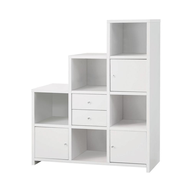 G801169 Contemporary White Bookcase - Austin's Furniture Depot (Austin,TX)