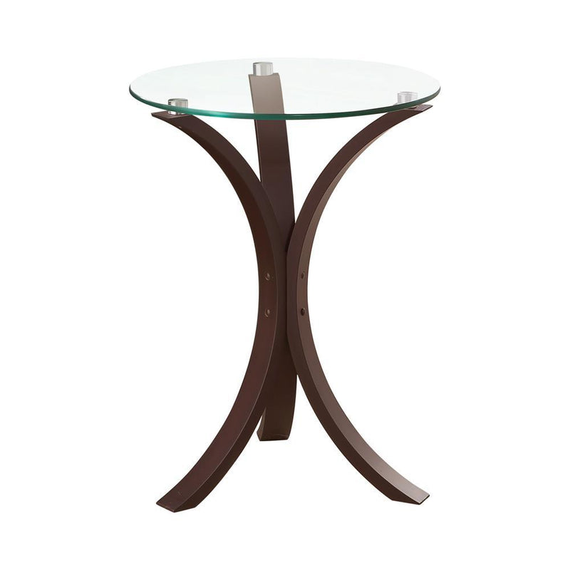 G902867 Transitional Cappuccino Accent Table - Austin's Furniture Depot (Austin,TX)