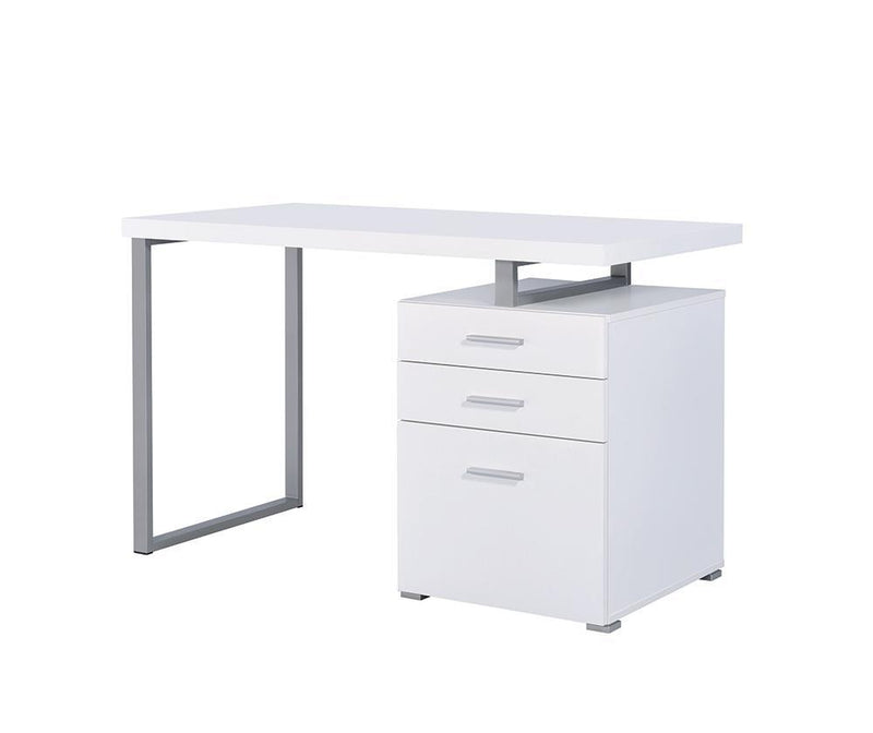 G800325 Contemporary White Writing Desk - Austin's Furniture Depot (Austin,TX)