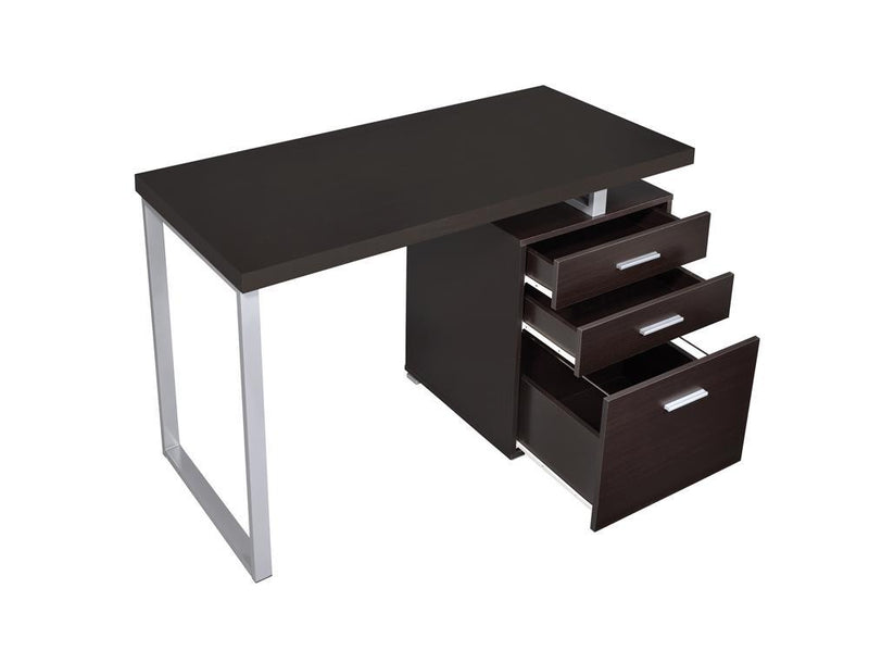 G800519 Contemporary Cappuccino Writing Desk - Austin's Furniture Depot (Austin,TX)