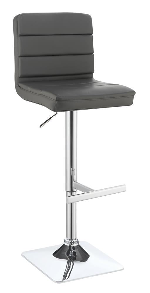 G120696 Contemporary Chrome Adjustable Bar Stool - Austin's Furniture Depot (Austin,TX)