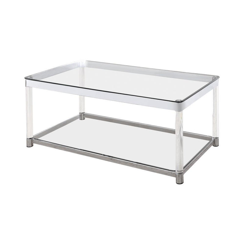 G720748 Contemporary Chrome Coffee Table - Austin's Furniture Depot (Austin,TX)