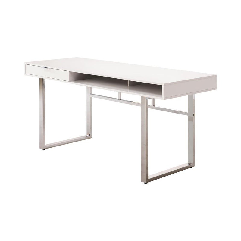 G800897 Contemporary White Writing Desk - Austin's Furniture Depot (Austin,TX)