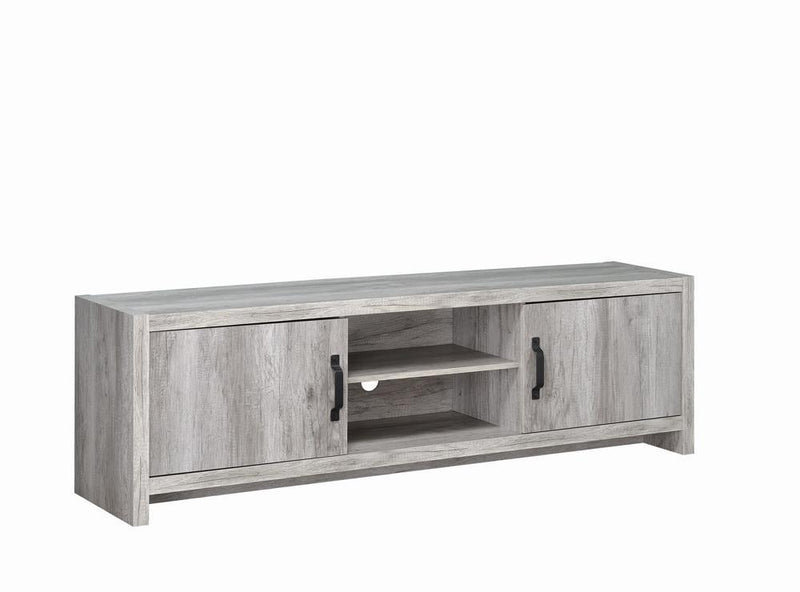 G701025 Modern Grey Driftwood TV Console - Austin's Furniture Depot (Austin,TX)