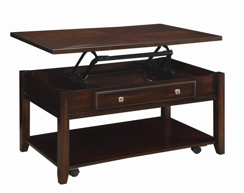 G721038 Transitional Walnut Lift Top Coffee Table - Austin's Furniture Depot (Austin,TX)