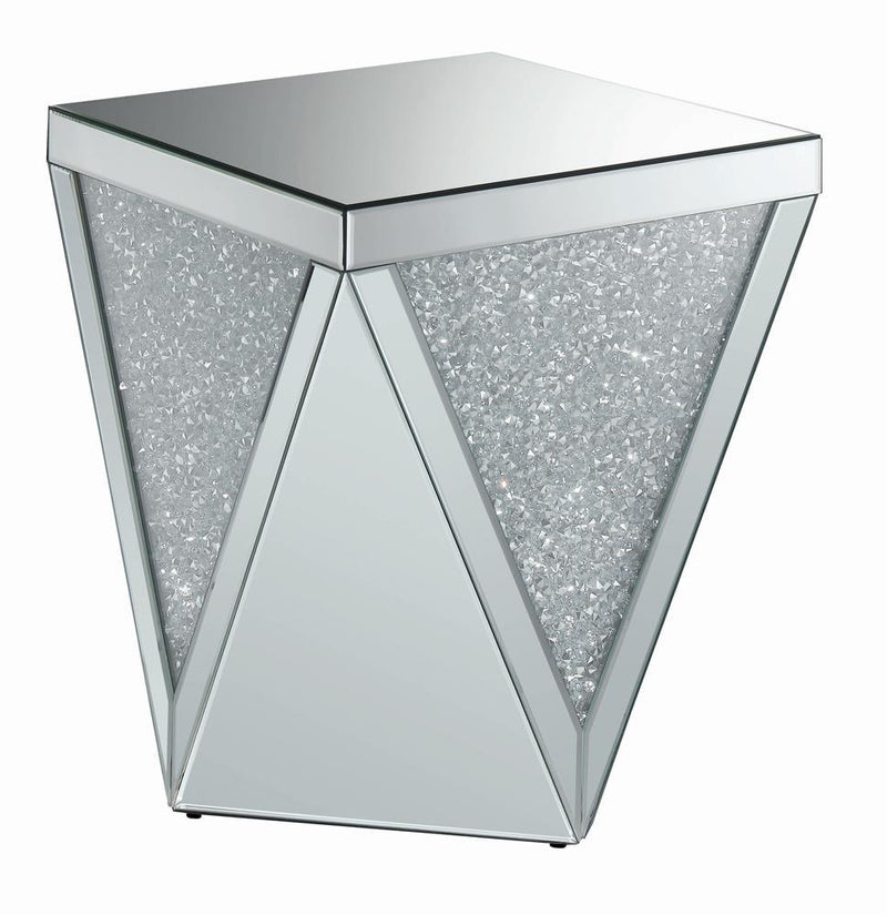 G722507 Contemporary Silver Side Table - Austin's Furniture Depot (Austin,TX)