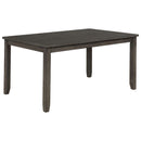 FAVELLA DINING TABLE DARK GREY image