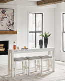Robbinsdale Counter Height Dining Table and 3 Barstools Set