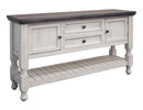 Stone 2 Drawer, 2 Doors, Shelf Sofa Table