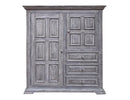 Terra Gray 3 Drawers, 2 Doors Gentleman’s Chest