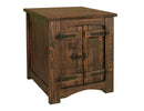 Mezcal End Table w/2 Doors