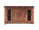 Parota 60" TV Stand w/4 Doors and Shelves