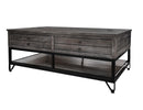 Moro Cocktail Table w/2 Drawer and Storage