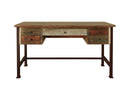 Antique Multicolor 5 Drawers Desk*