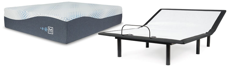 Millennium Cushion Firm Gel Memory Foam Hybrid Mattress and Base Set - Austin's Furniture Depot (Austin,TX)