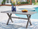 Half Moon Beach Outdoor Dining Table - Austin's Furniture Depot (Austin,TX)