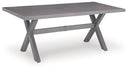 Half Moon Beach Outdoor Dining Table - Austin's Furniture Depot (Austin,TX)