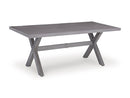 Half Moon Beach Outdoor Dining Table - Austin's Furniture Depot (Austin,TX)