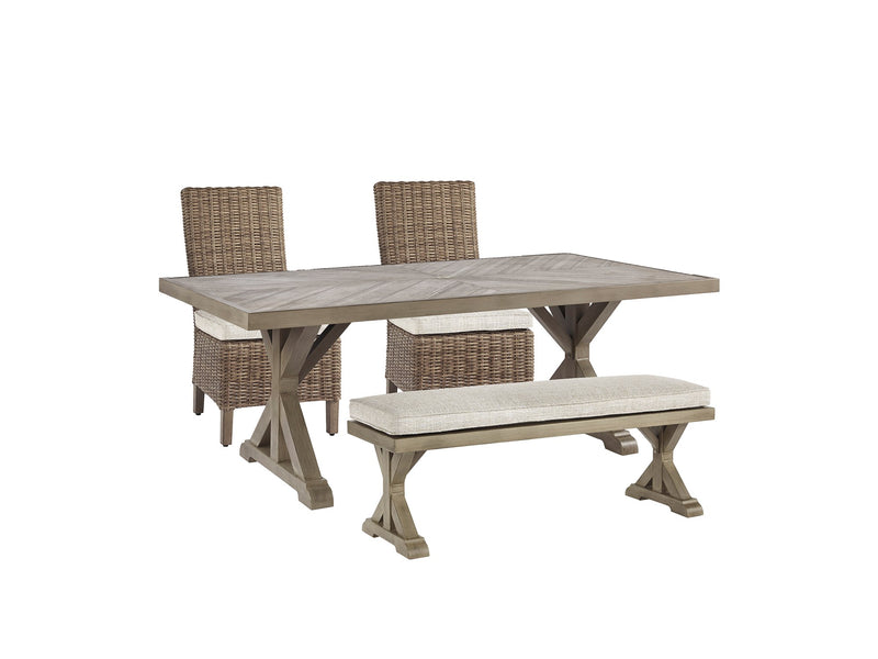Beachcroft Outdoor Seating Set - Austin's Furniture Depot (Austin,TX)