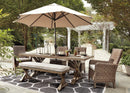 Beachcroft Outdoor Dining Set - Austin's Furniture Depot (Austin,TX)