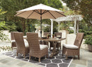 Beachcroft Outdoor Dining Set - Austin's Furniture Depot (Austin,TX)