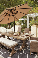 Beachcroft Outdoor Dining Set - Austin's Furniture Depot (Austin,TX)