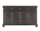 Steve Silver Linnett Server in Slate