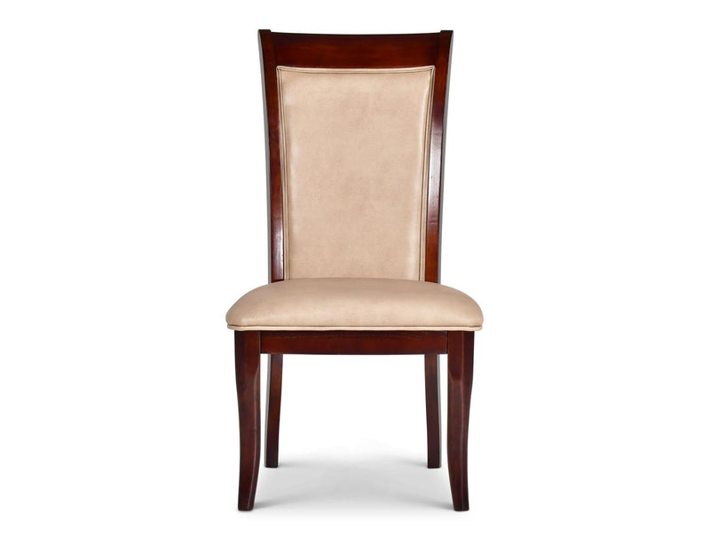 Steve Silver Marseille Side Chair in Merlot Cherry (Set of 2)