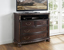 Steve Silver Monte Carlo 4 Drawer Media Chest in Cocoa