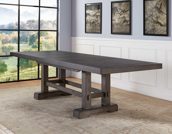 Steve Silver Napa Dining Table in Dusky Cedar image