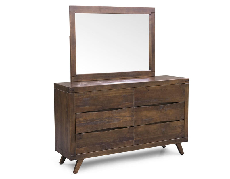 Steve Silver Pasco 6 Drawer Dresser in Cocoa