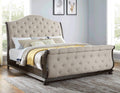 Steve Silver Rhapsody Queen Sleigh Bed in Molasses