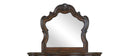Steve Silver Royale Mirror in Brown Cherry