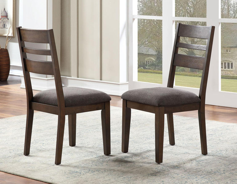 Steve Silver Stratford Side Chair in Walnut  (Set of 2)