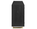 Steve Silver Yves Server in Rubbed Charcoal