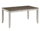 Steve Silver Abacus Dining Table in Smoky Alabaster